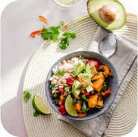 Bild mit einem Salat